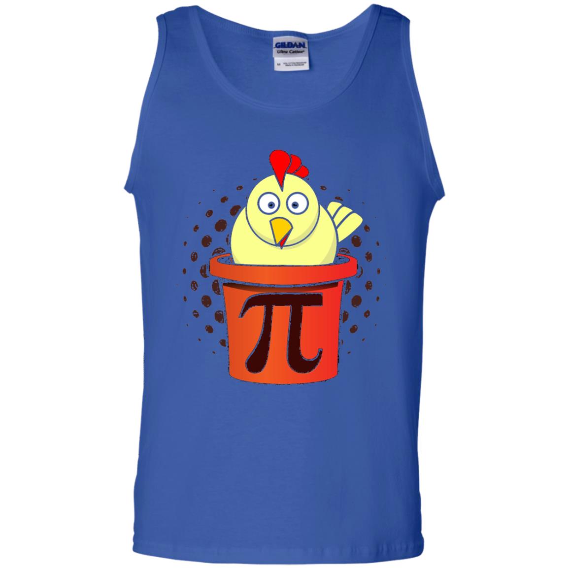 Chicken Pot Pi Funny Math T-shirt Royal