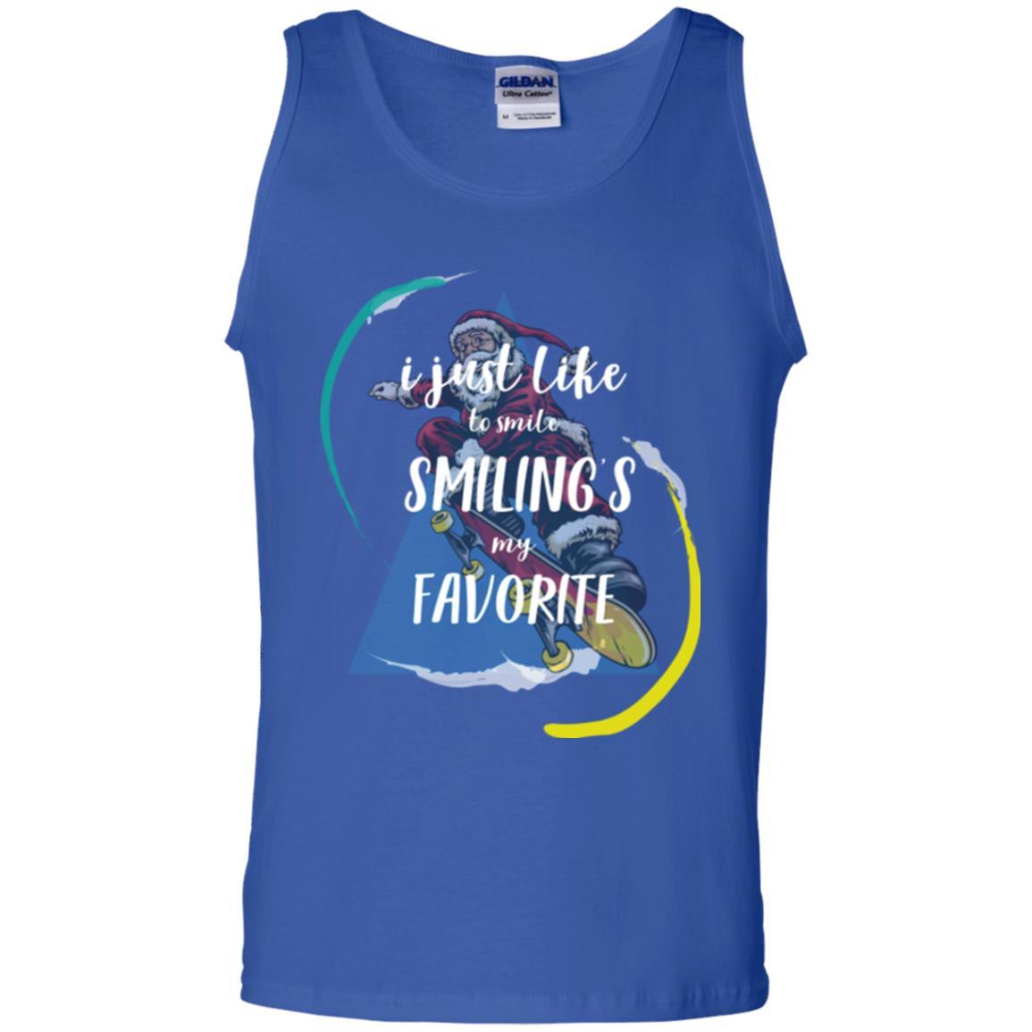 Christmas T-shirt I Just Like To Smile Smiling My Favorite Royal
