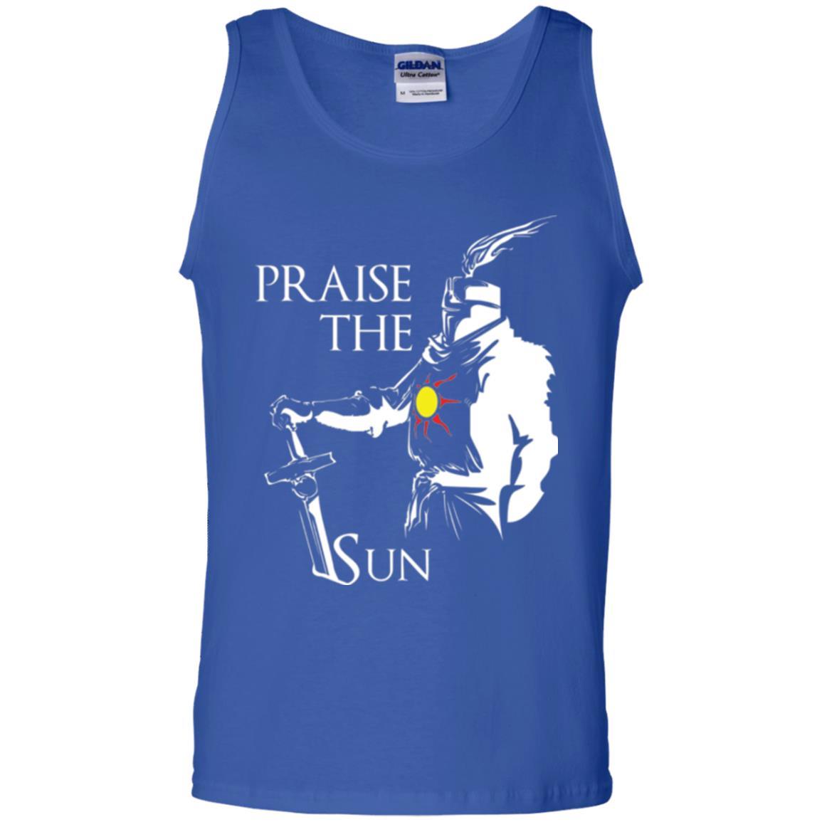 Gamer T-shirt Praise The Sun Knight T-shirt Royal