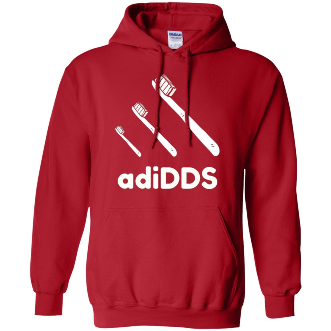 Dentist T-shirt Tooth Brush Adidds T-shirt Red
