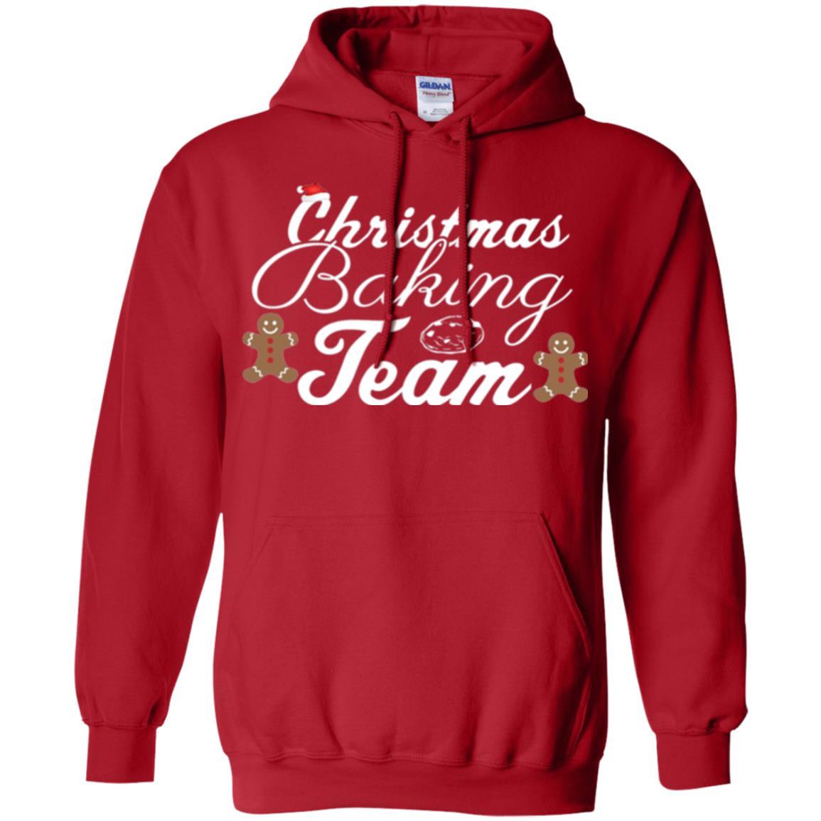 Baker T-shirt Christmas Baking Team Red