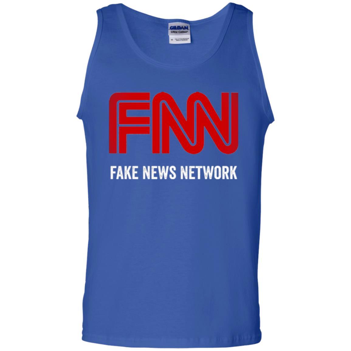 Anti Trump T-shirt Fnn The Fake News Network Royal