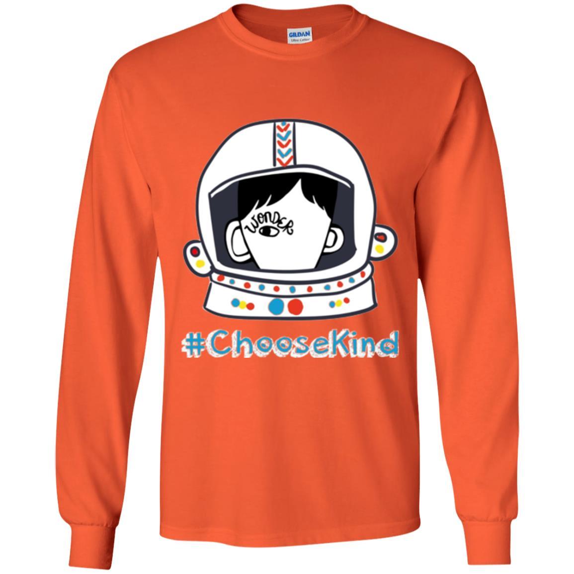 Anti Bullying T-shirt Choose Kind Be Kind Orange