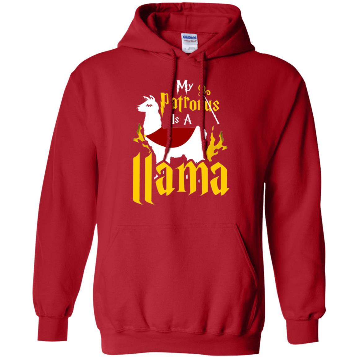 My Patronus Is A Llama T-shirt Red