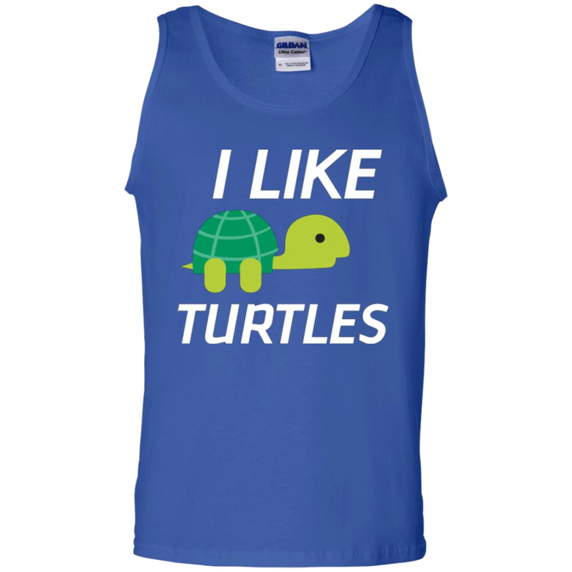 I Like Turtles Gift T-shirt Turtles Lover Royal