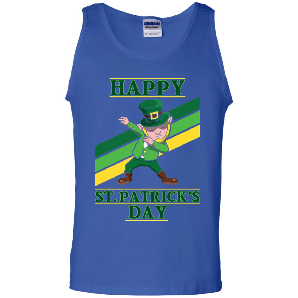 Dabbing Leprechaun Saint Patrick_s Day T-shirt Royal