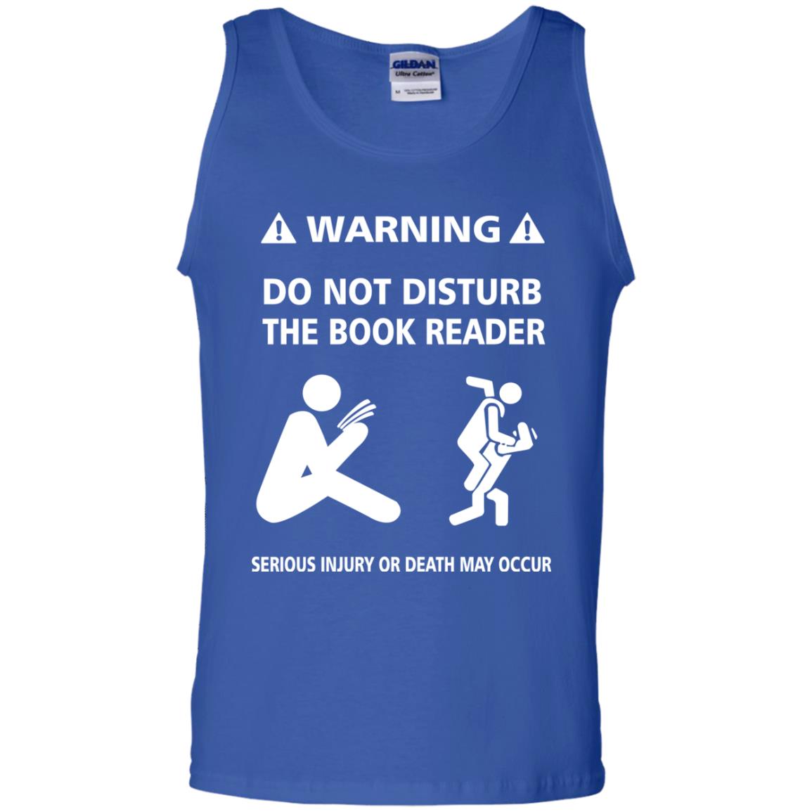 Warning Do Not Disturb The Book Reader Serious Injury Or Death May Occur Royal