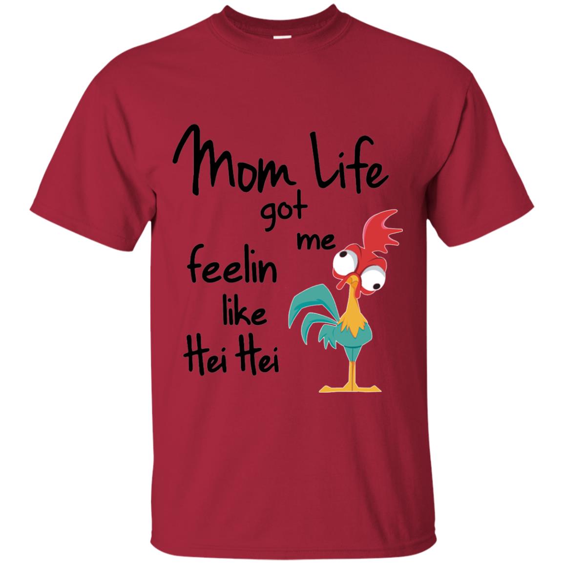 Mom Life Got Me Feelin Like Hei Hei Mommy Shirt Cardinal