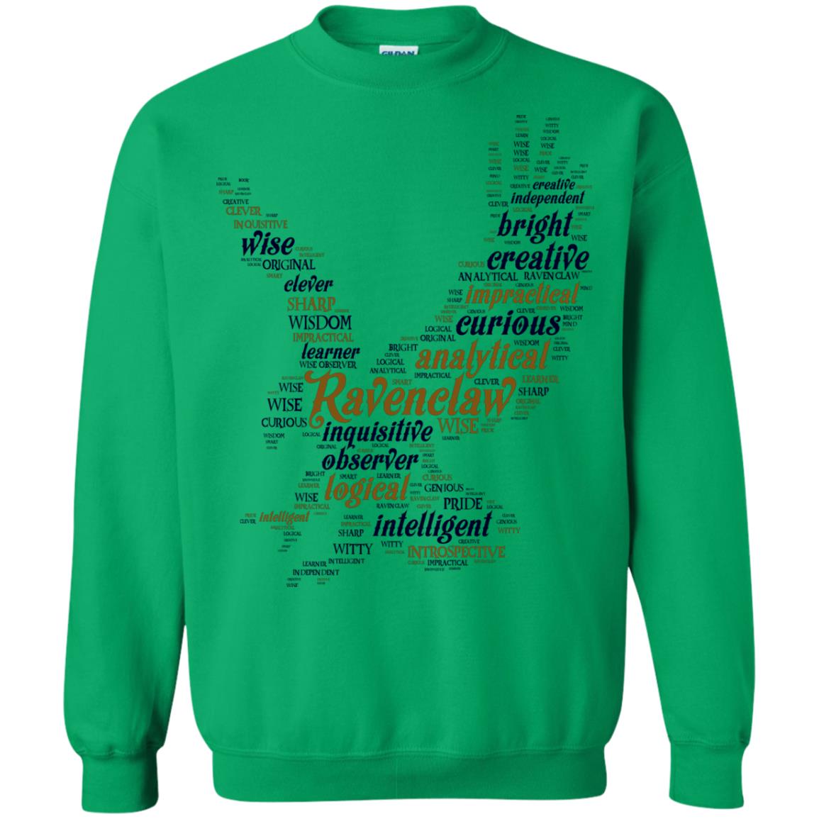 Ravenclaw House Harry Potter Fan Shirt Irish Green