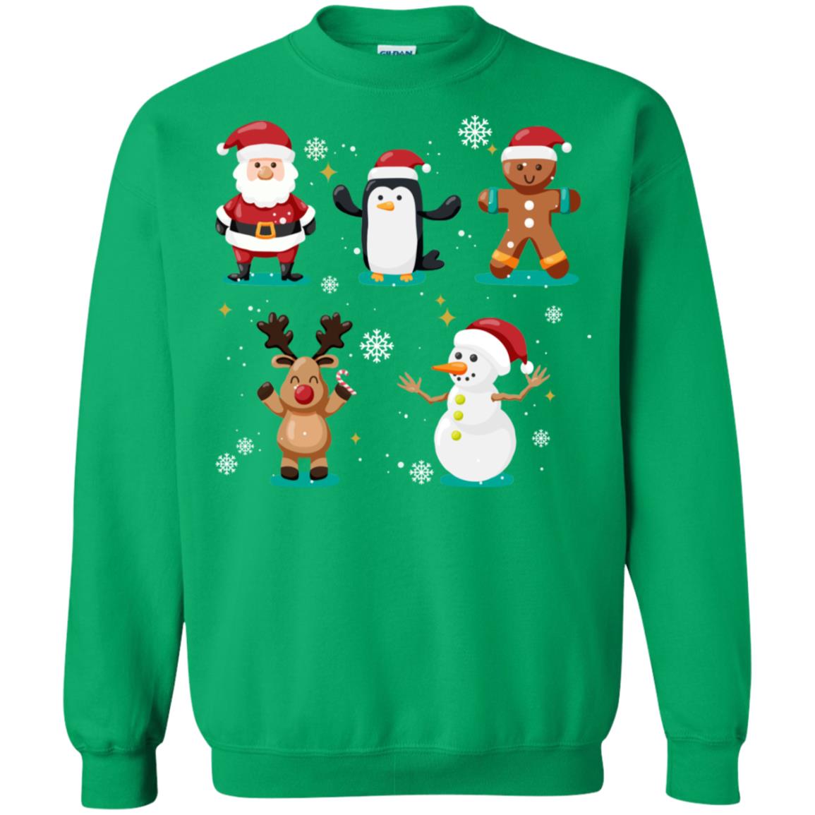 Christmas Character Ideas Gift Shirt Irish Green