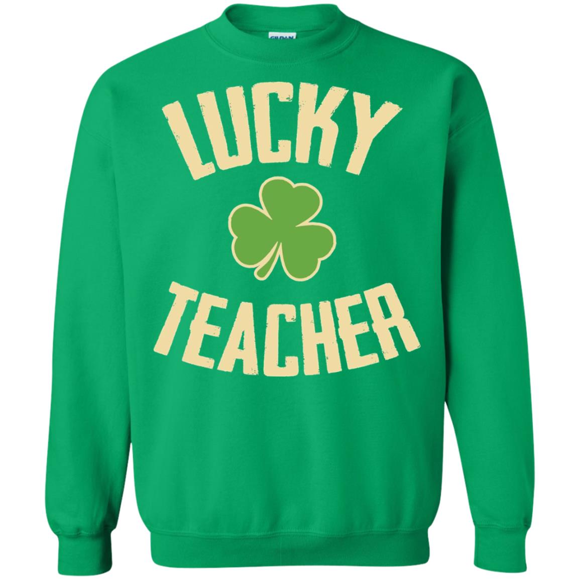 Lucky Teacher Shirt St. Patrick_s Day T-shirt Irish Green