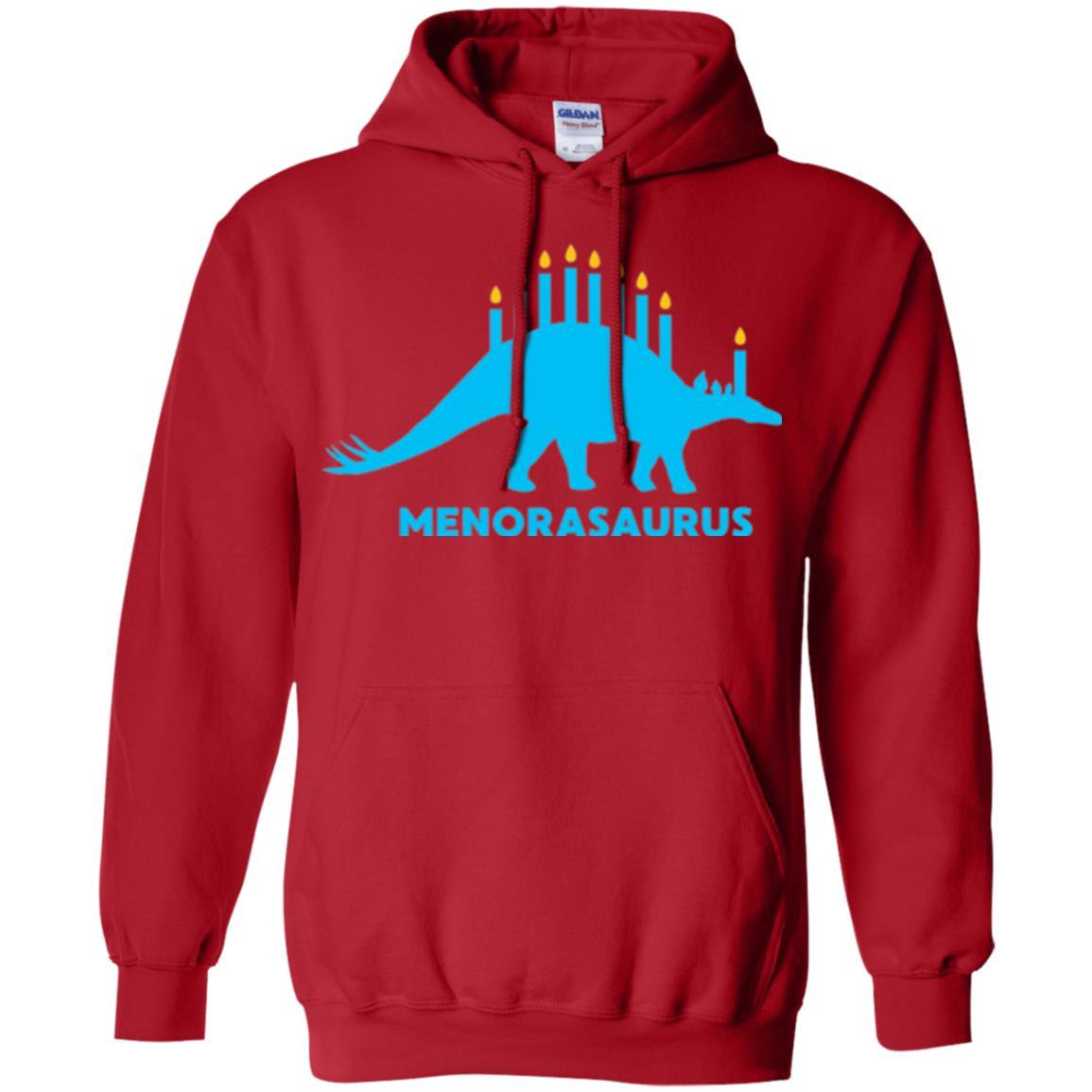 Dinosaur T-shirt Menorasaurus Red