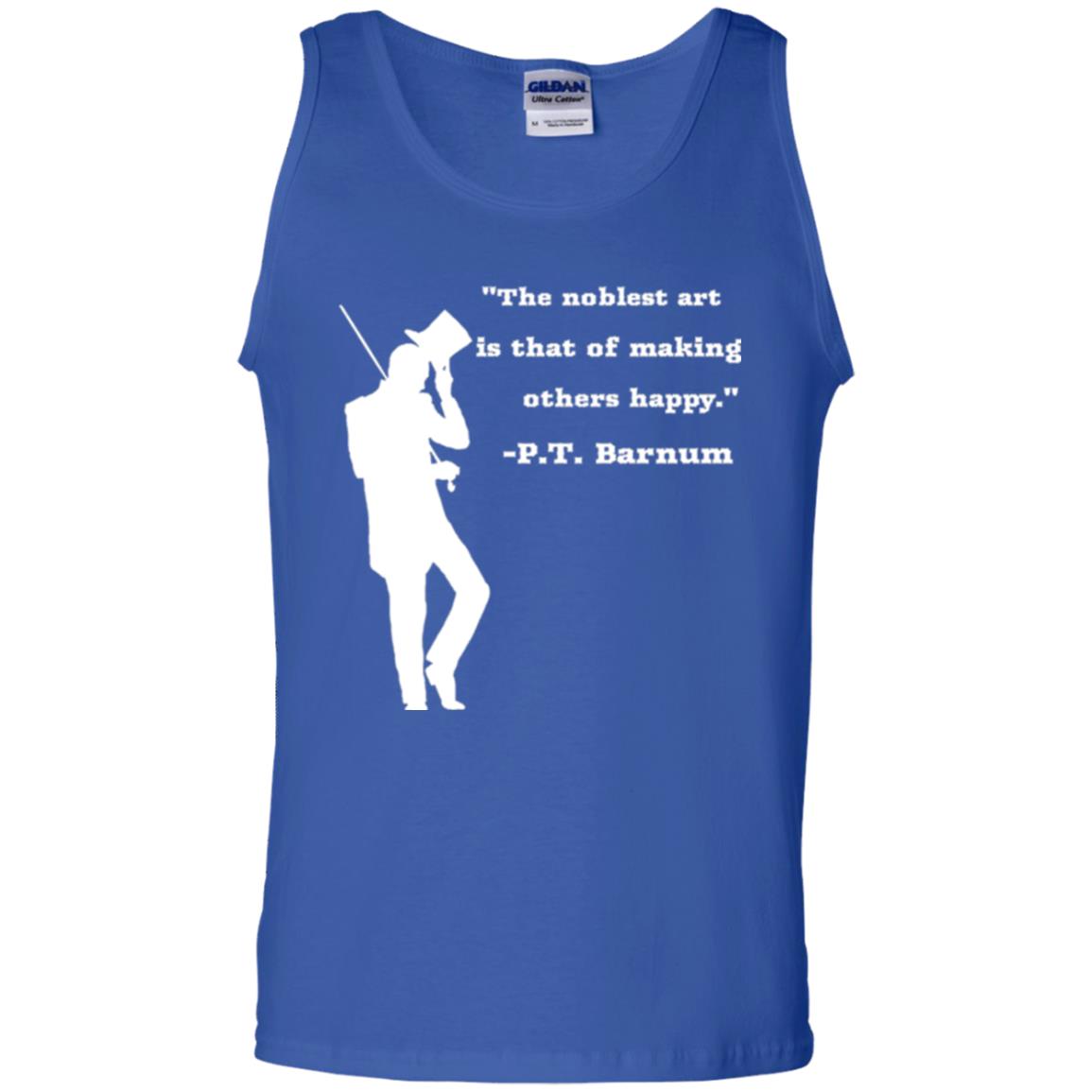 Circus Ring Master P.t. Barnum Quote T-shirt Royal