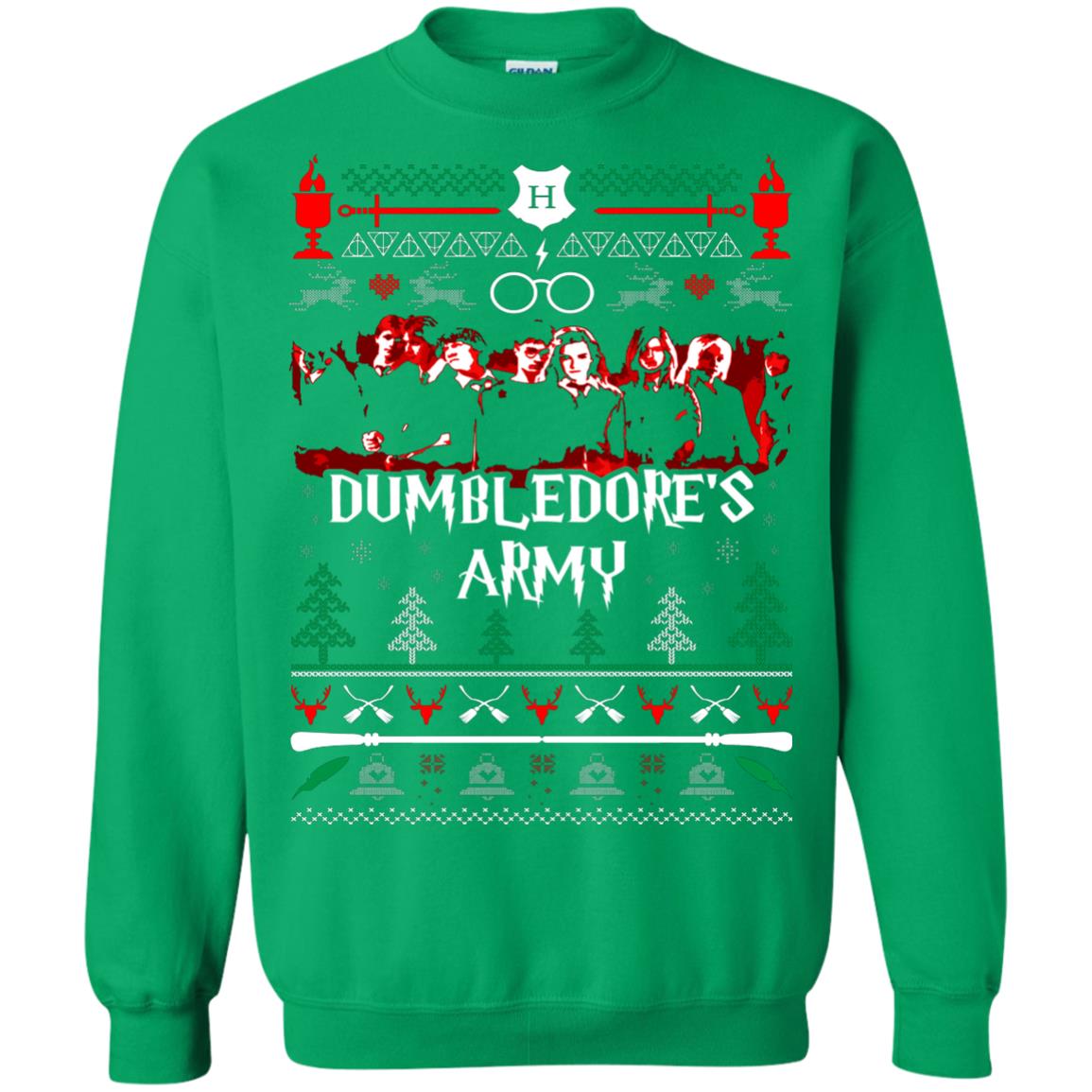 Dumbledore’s Army Harry Potter Fan T-shirt Irish Green