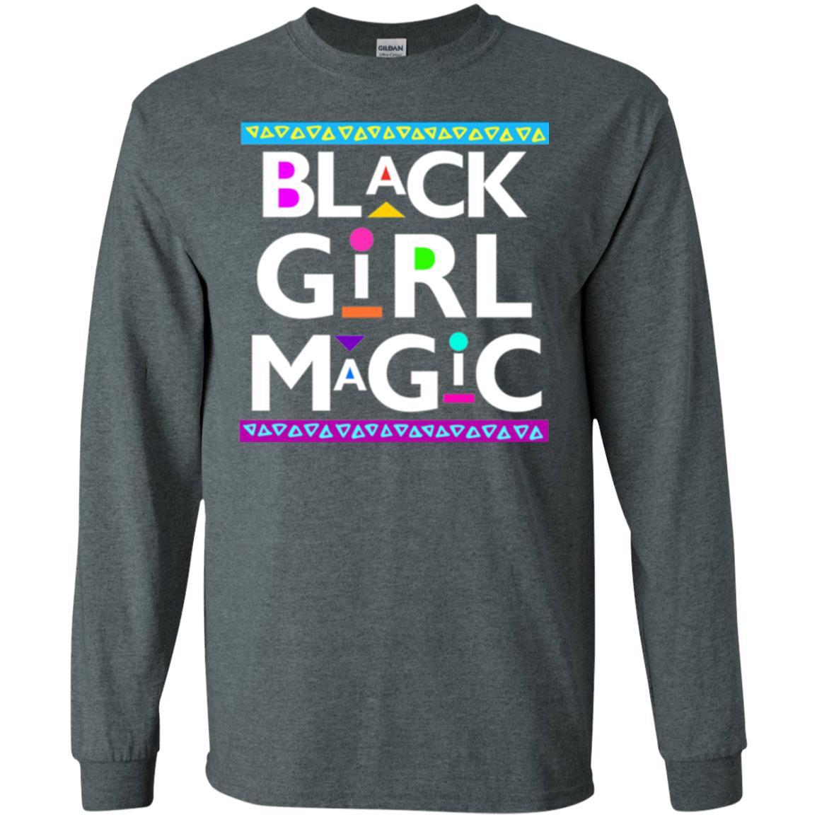Black Girl Magic T-shirt Dark Heather