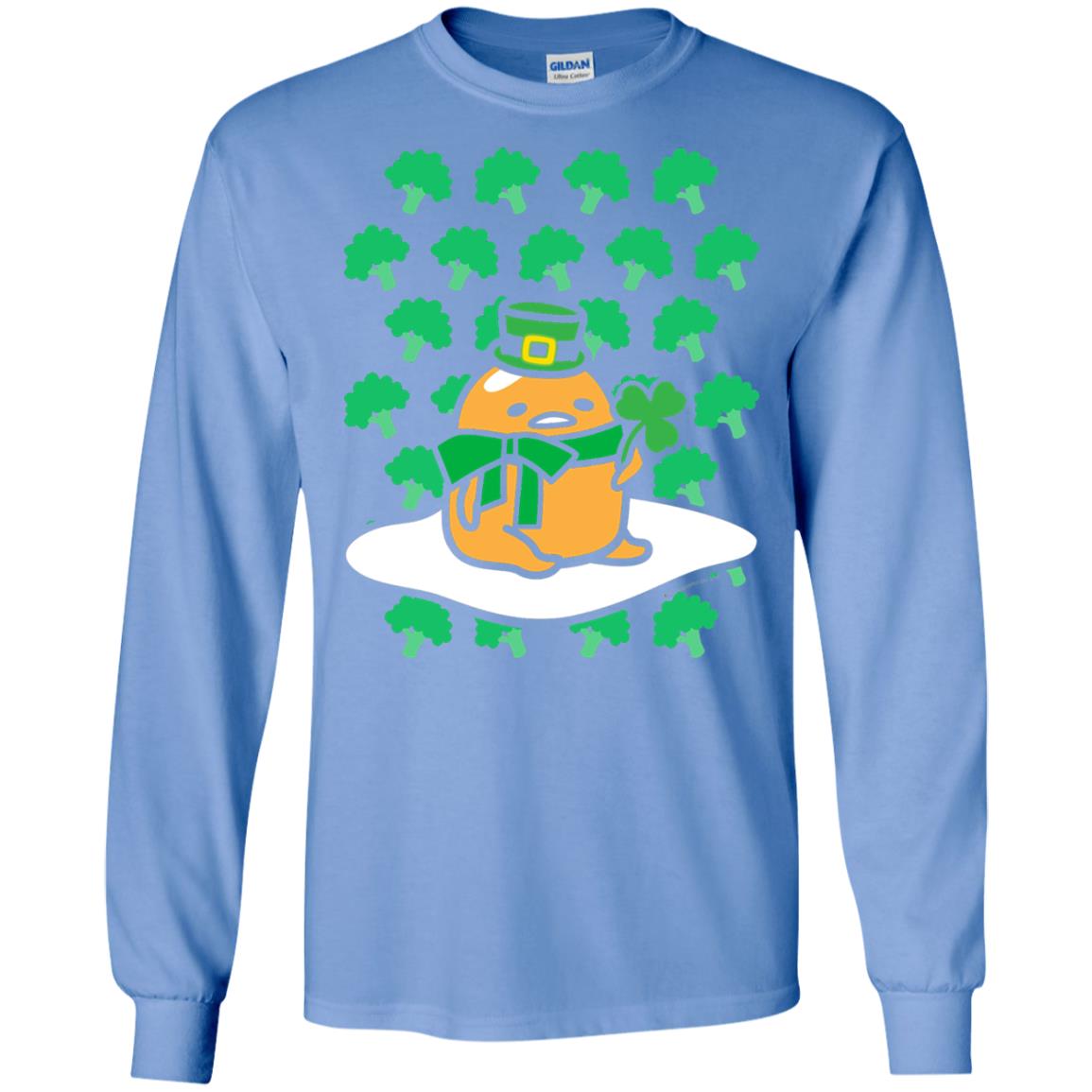 St. Patrick_s Day T-shirt Clover Carolina Blue