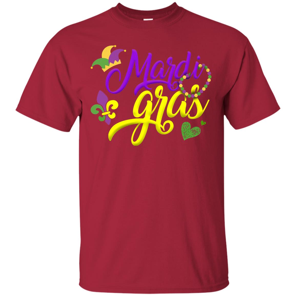 Mardi Gras 2018 T-shirt Cardinal