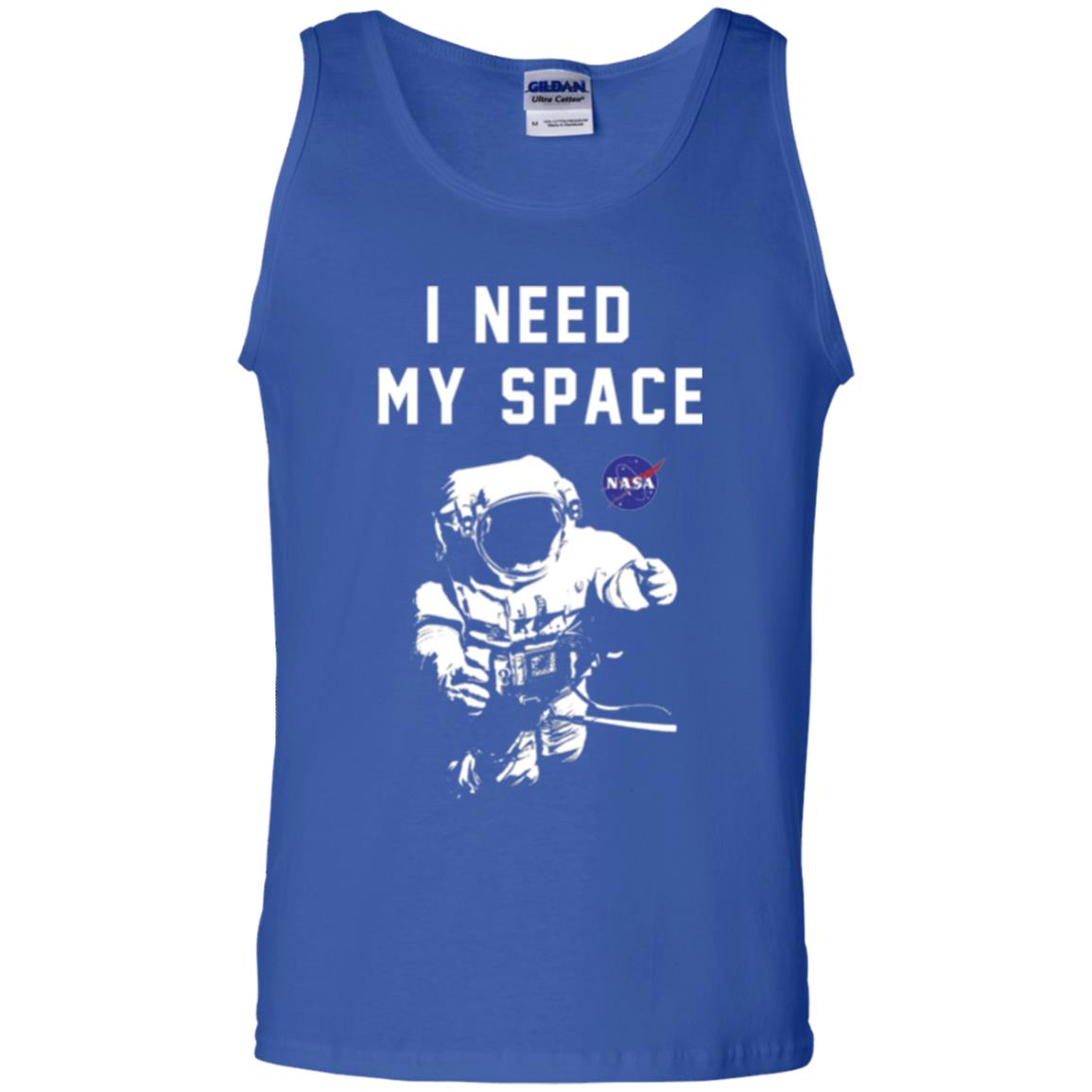 Faded Astronaut T-shirt I Need My Space Royal