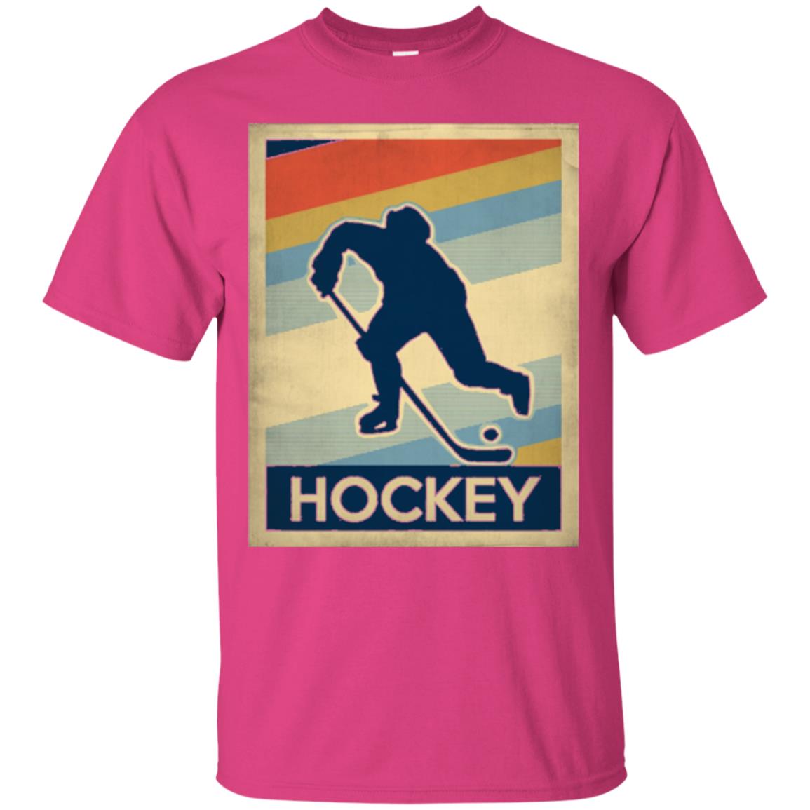 Vintage Hockey T-shirt Heliconia