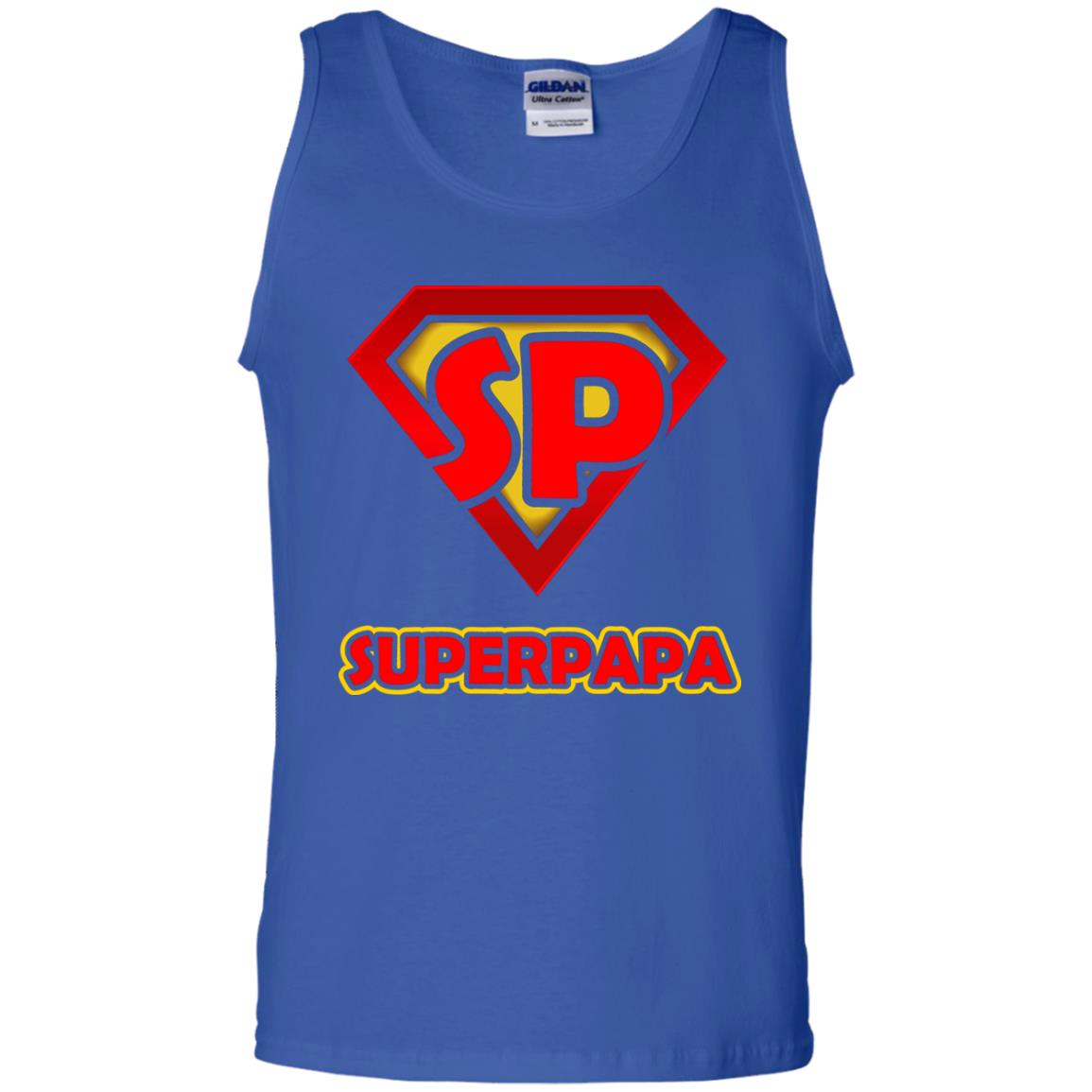 Superpapa Grandfather Grandpapa Shirt Royal