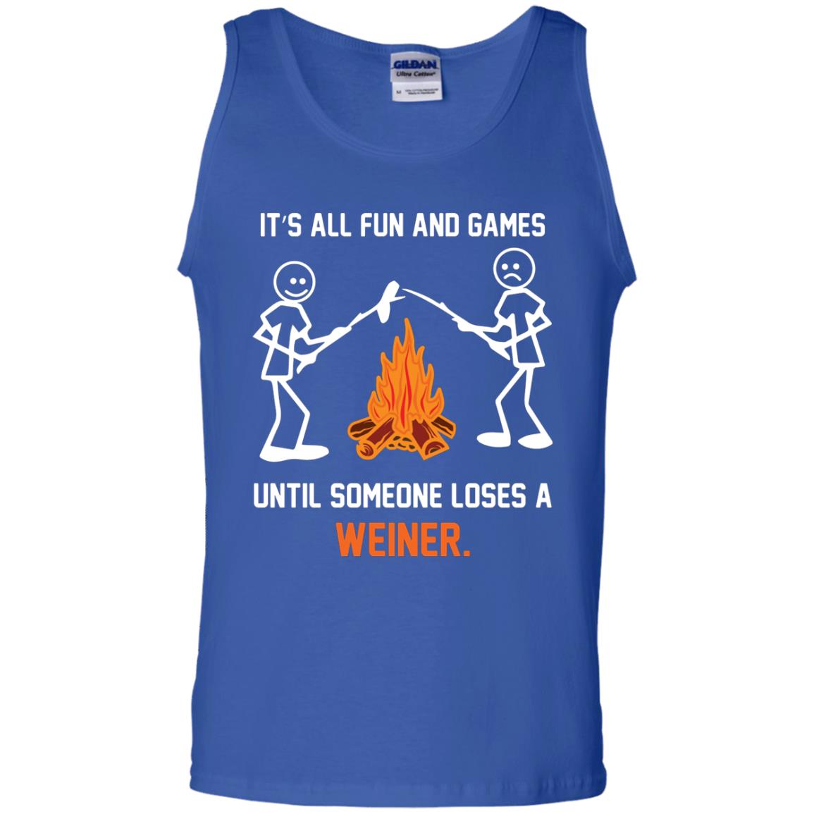 Camper T-shirt It’s All Fun And Games Until Someone Loses A Weiner Royal