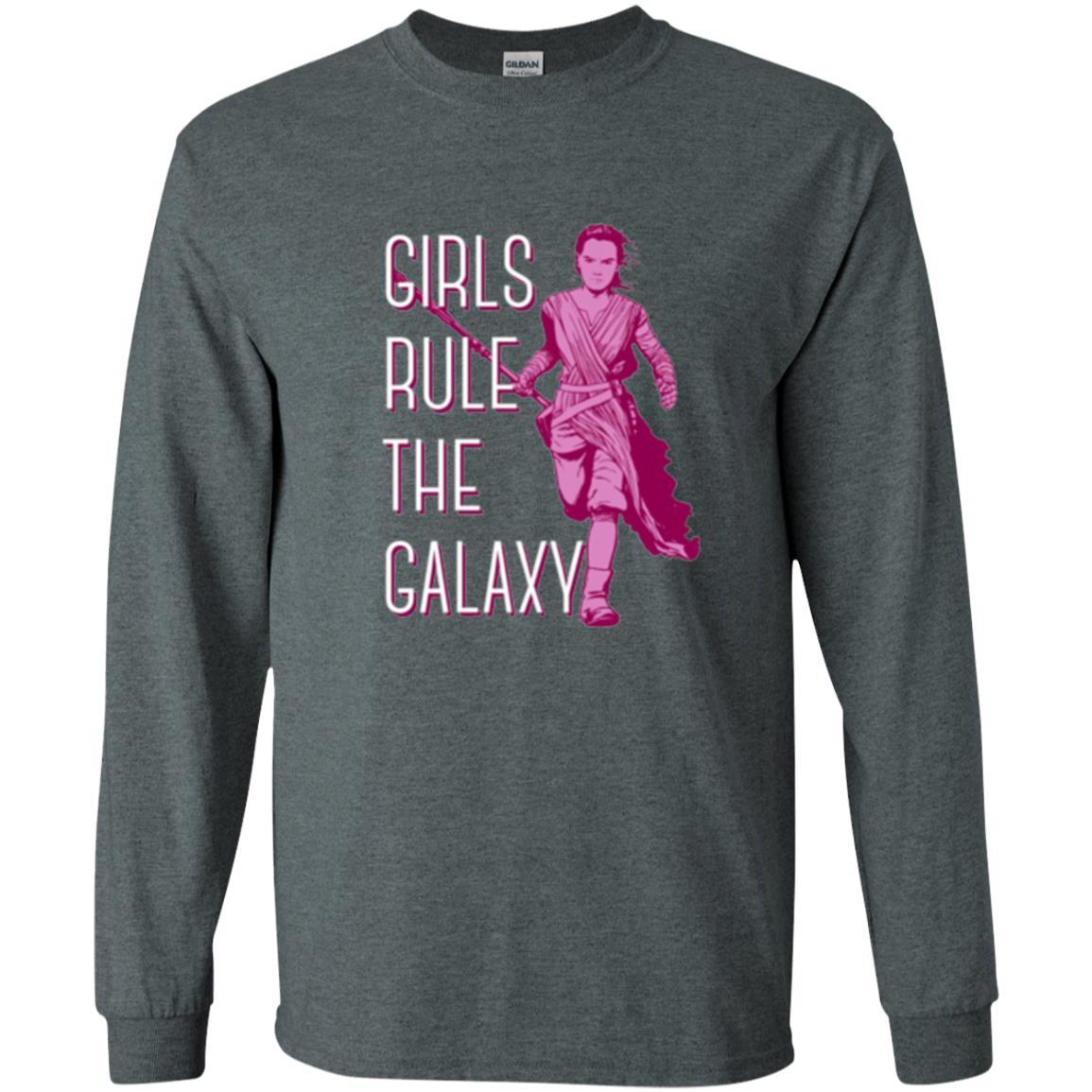 Film T-shirt Girls Rule The Galaxy T-shirt Dark Heather