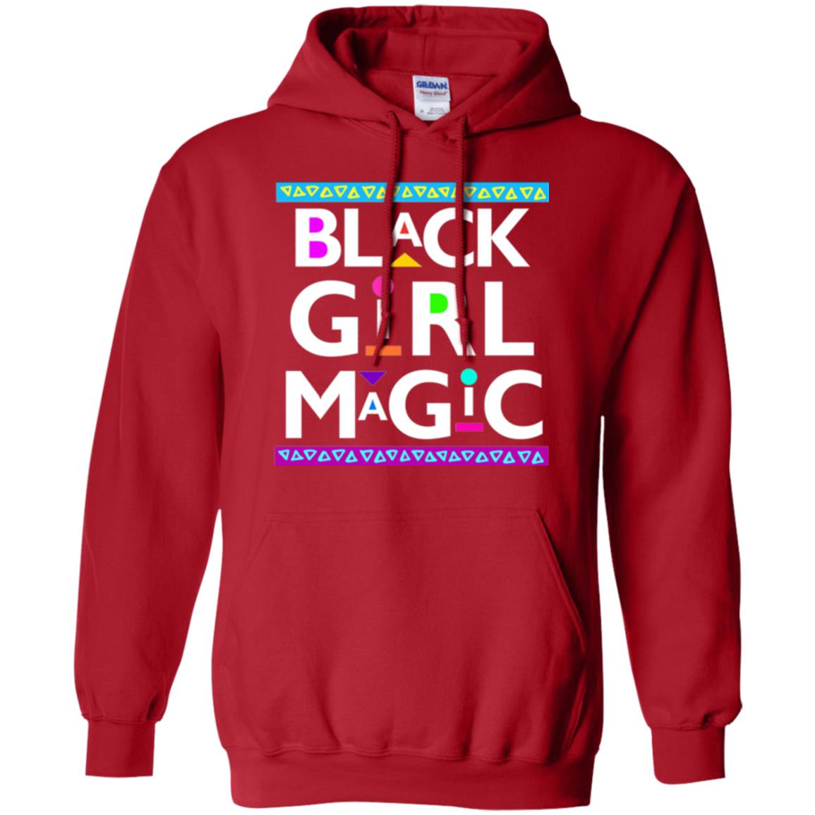 Black Girl Magic T-shirt Red