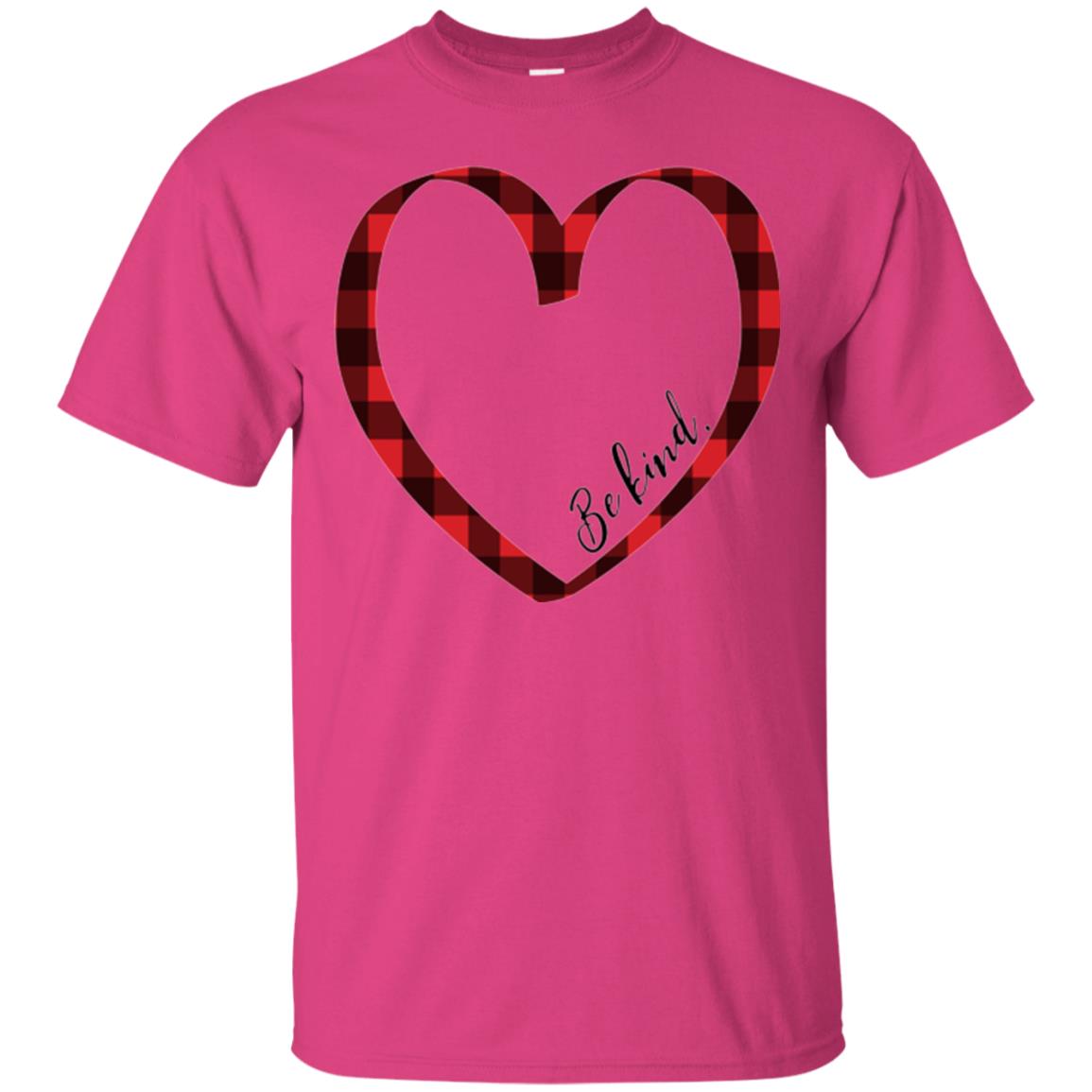 Be Kind Inspirational Motivational T-shirt Heliconia