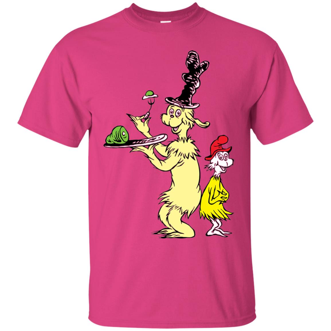 Dr. Seuss I Like Green Eggs And Ham T-shirt Heliconia