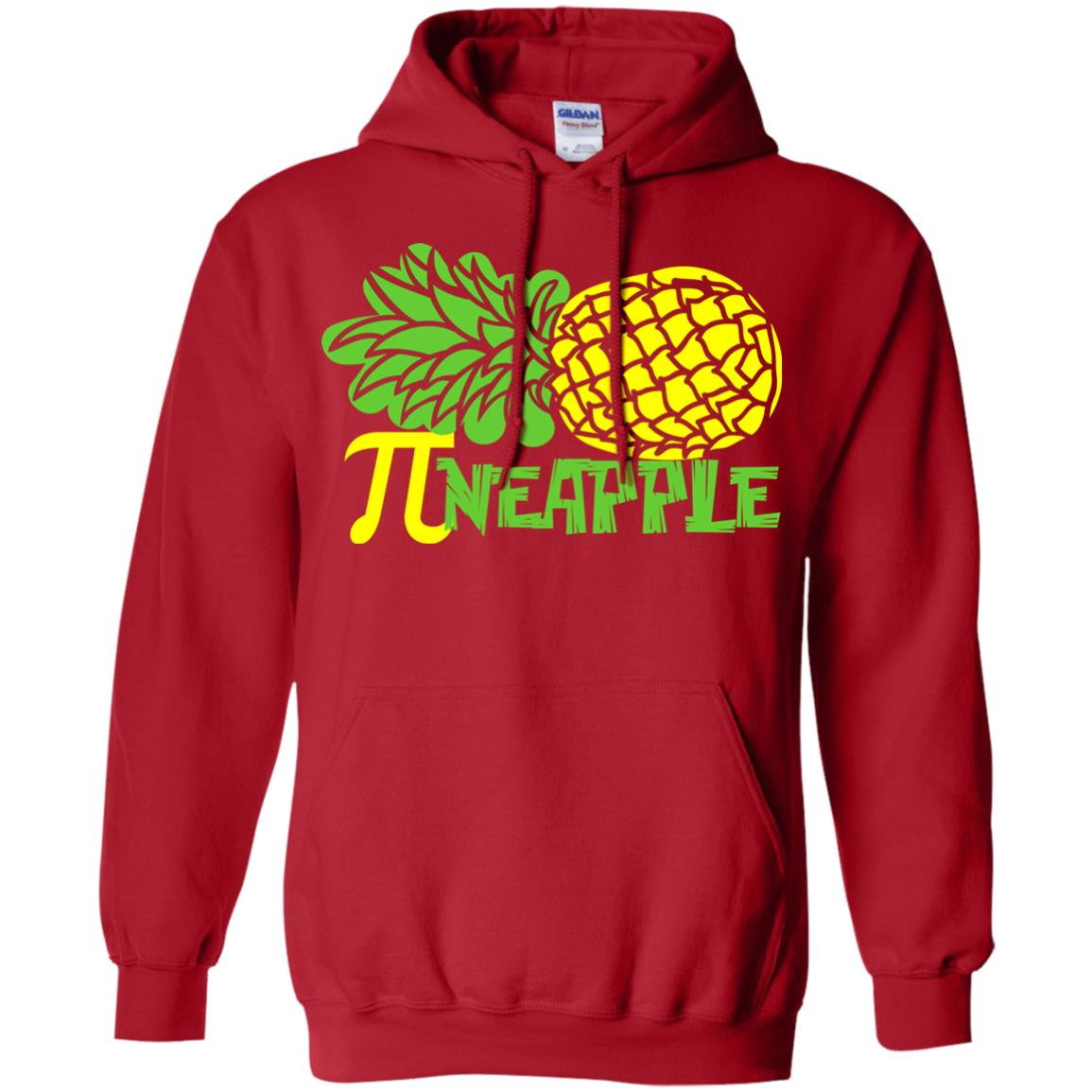 Cool Pineapple Gift Shirt For Pi Day Red