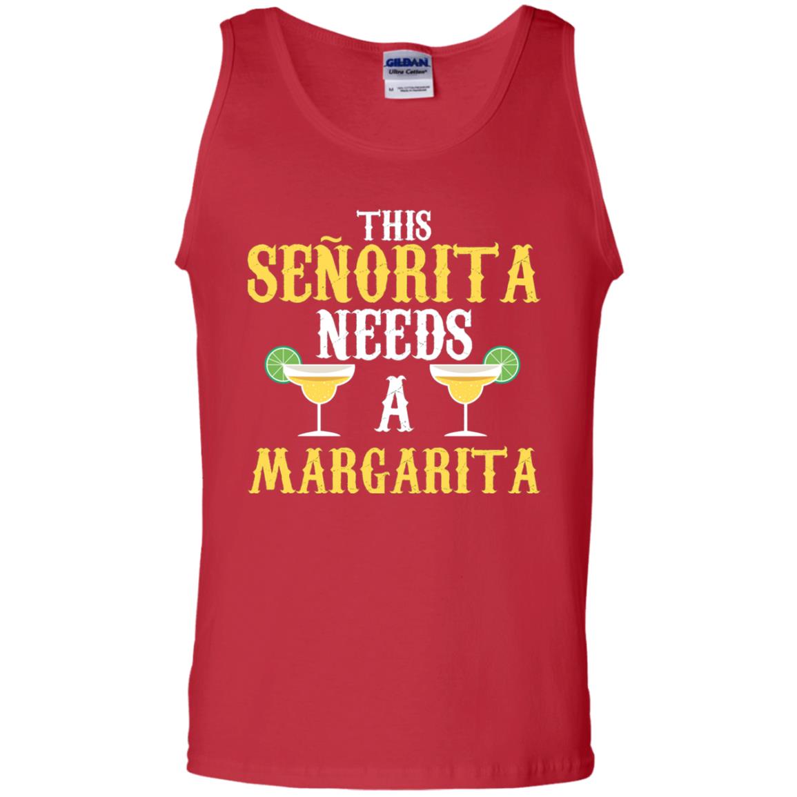 This Senorita Need A Margarita Cinco De Mayo Drinking Shirt Red