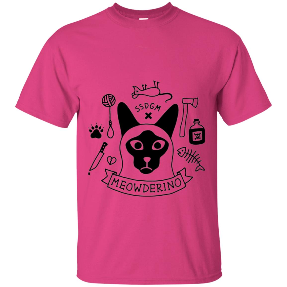 Meowderino T-shirt True Crime Cat Heliconia