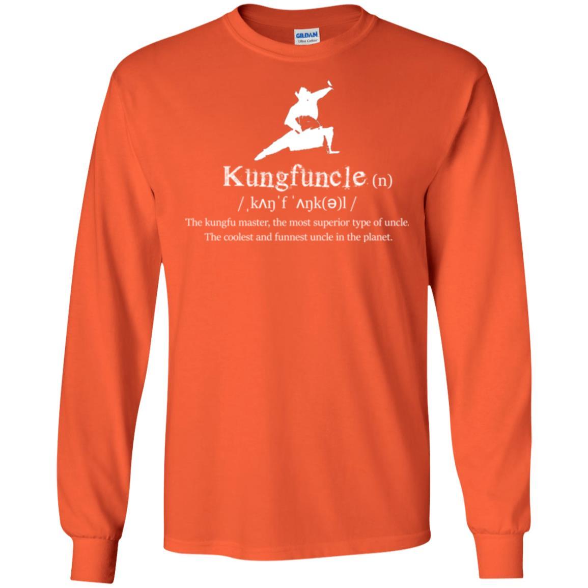 Kungfuncle Definition T-shirt Orange