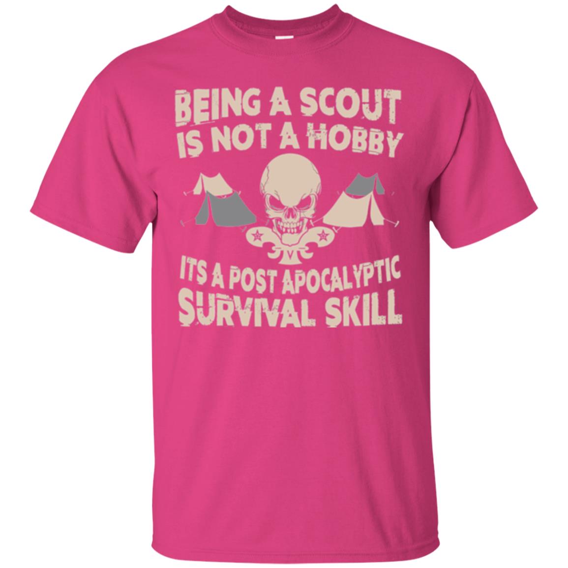 Being A Scout Is Not A Hobby T-shirt Heliconia