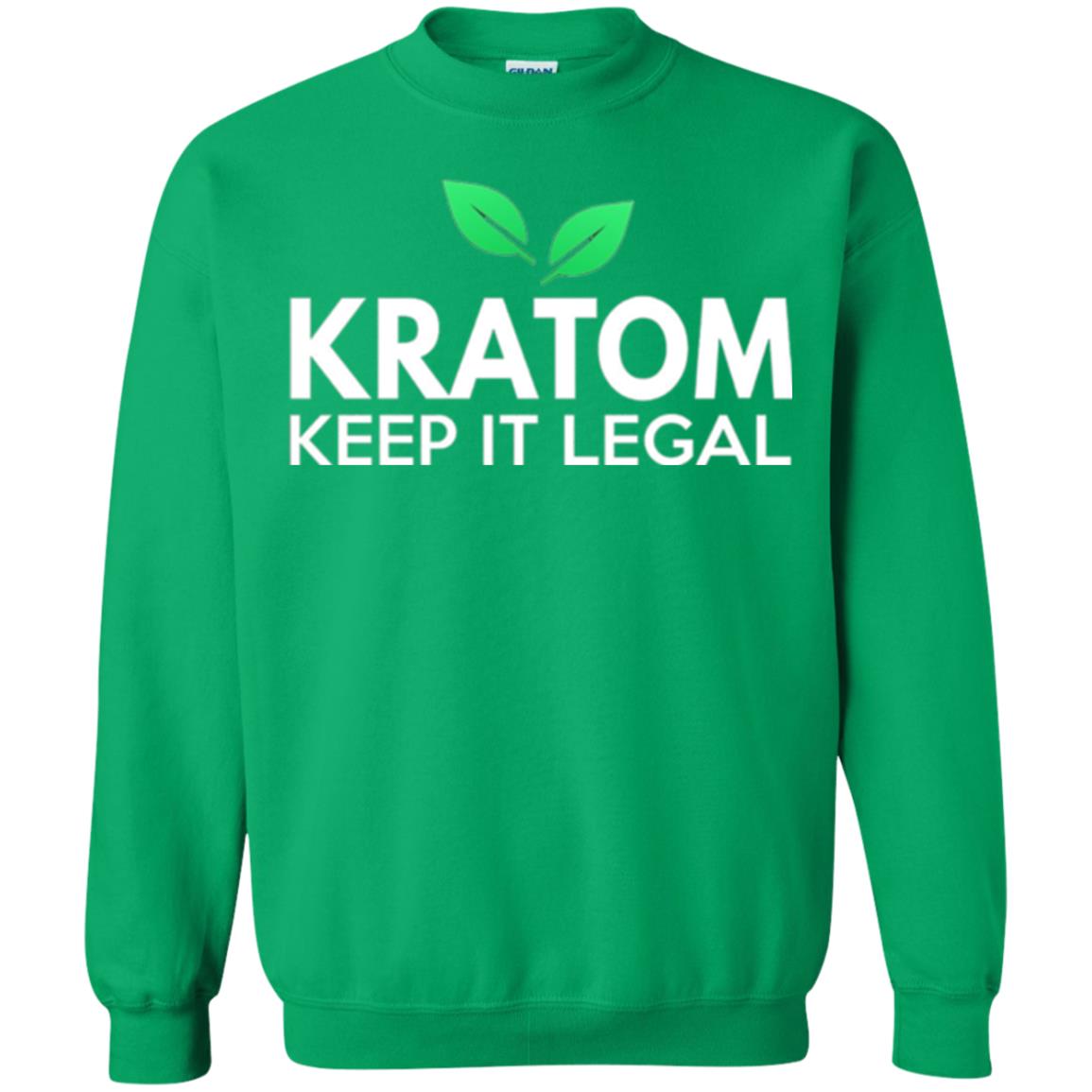 Kratom Keep It Legal T-shirt Irish Green