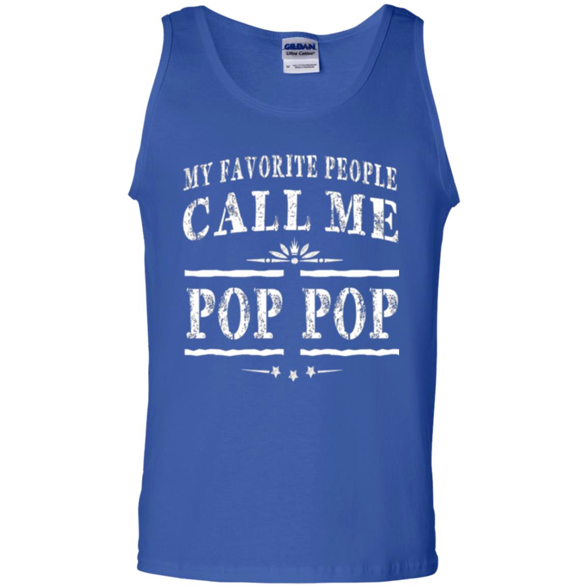 Family T-shirt My Favorite People Call Me Pop Pop Royal