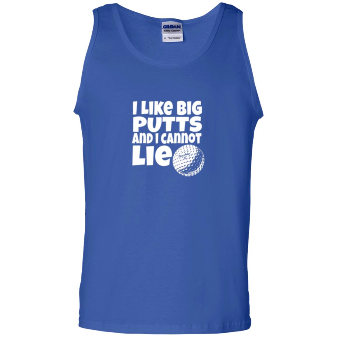 Golf Lover T-shirt I Like Big Putts And I Cannot Lie Royal