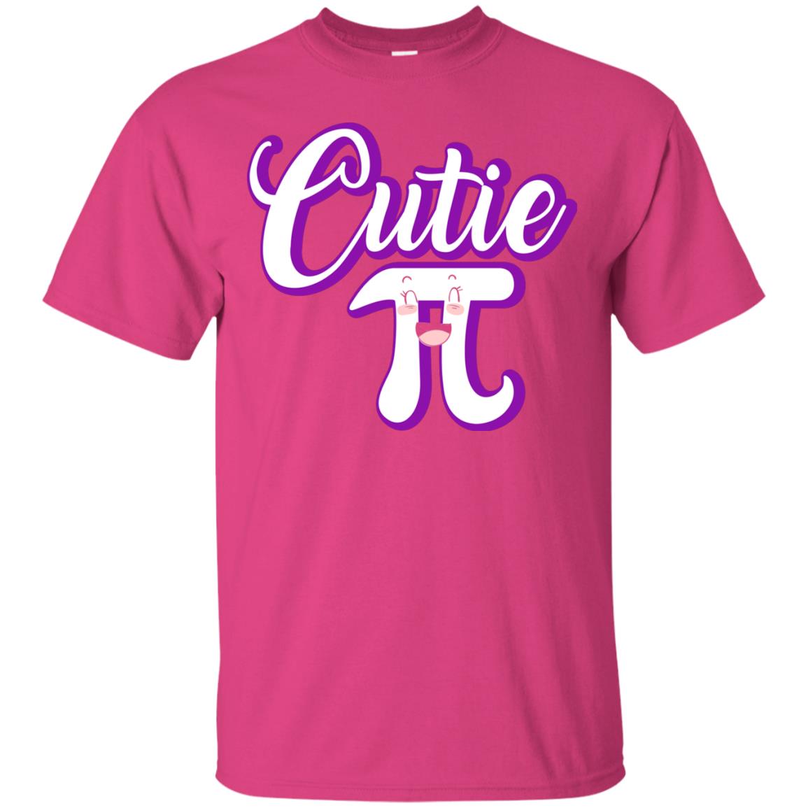 Cutie Pi Math Teacher T-shirt Heliconia