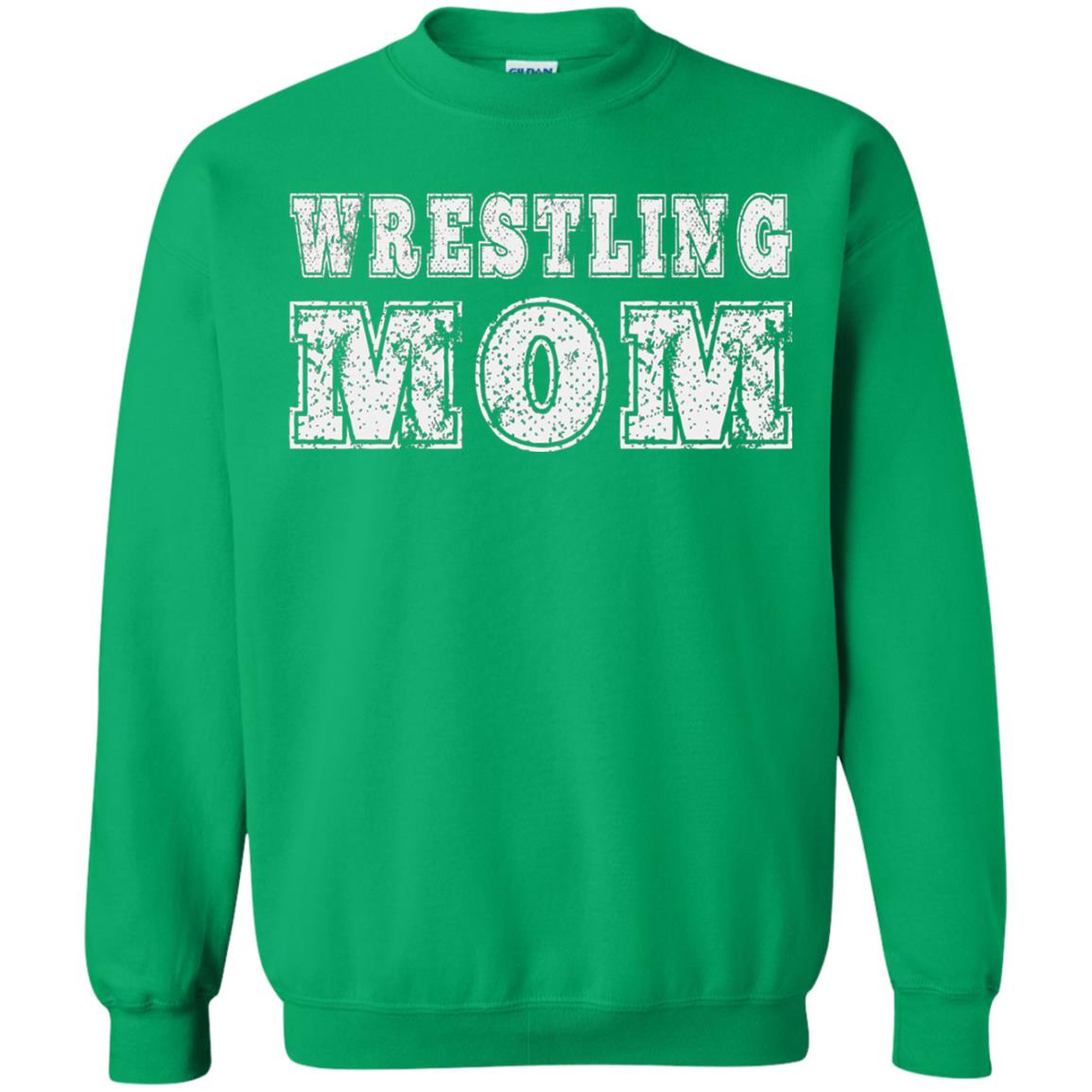 Wrestling Mom Mommy T-shirt Irish Green