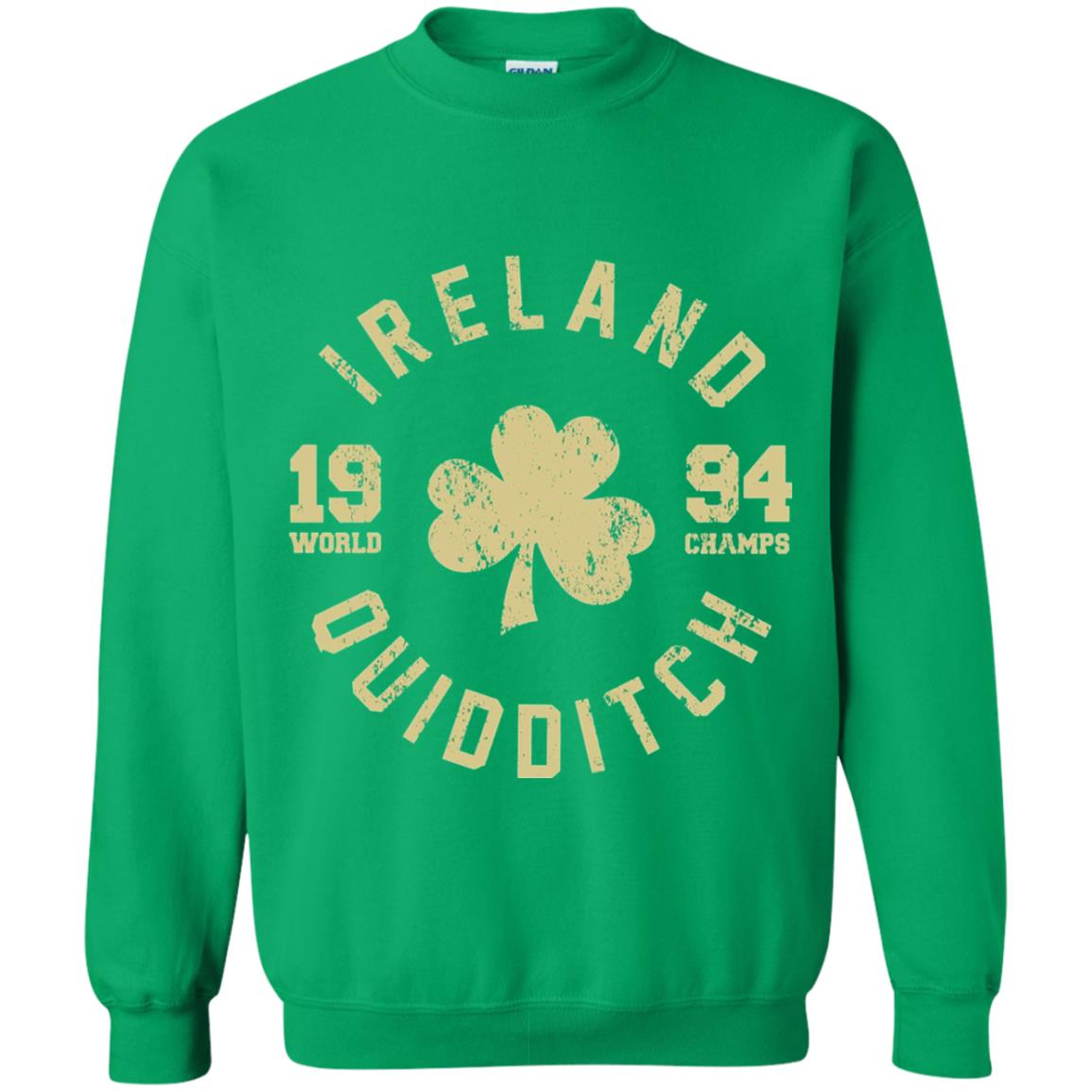 St. Patrick's Day Irish T-shirt Ireland Quidditch Irish Green