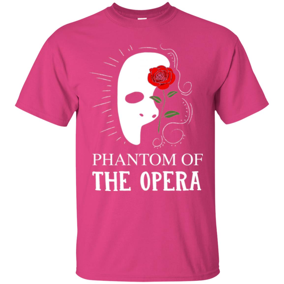 Phantom And The Opera Roses T-shirt Heliconia