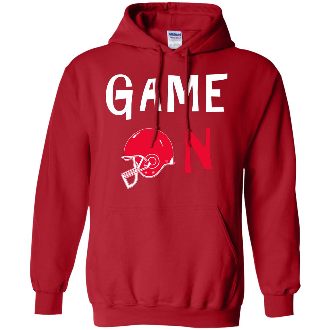 Football Lover T-shirt Game On Red