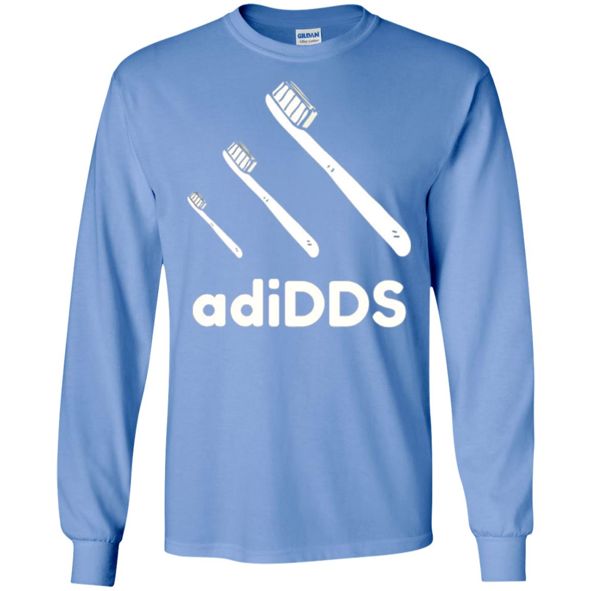 Dentist T-shirt Tooth Brush Adidds T-shirt Carolina Blue