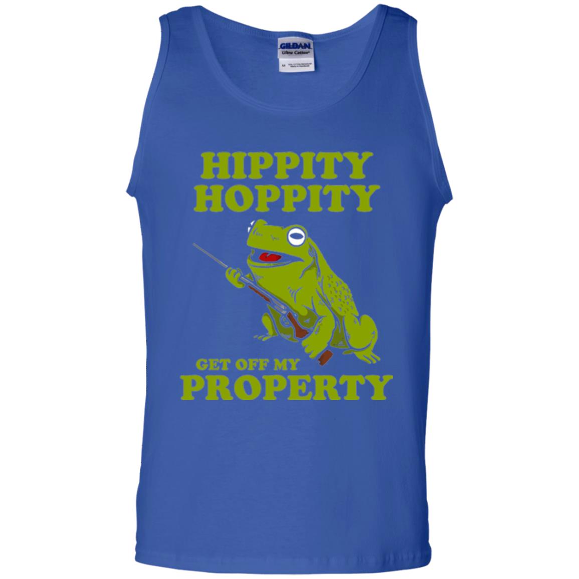 Frog Lover T-shirt Hippity Hoppity Get Off My Property Royal