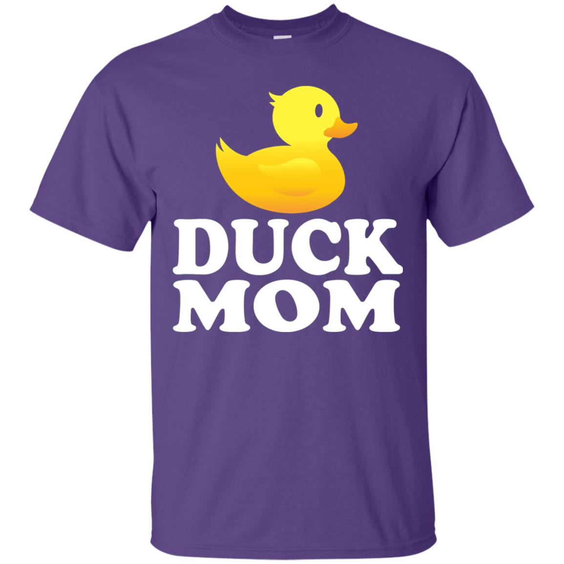 Duck Mom Funny Bird Lover T-shirt Purple