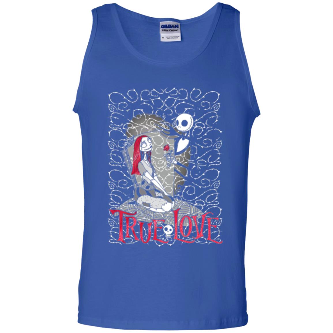 Disney Nightmare Before Christmas True Love Halloween T-shirt Royal