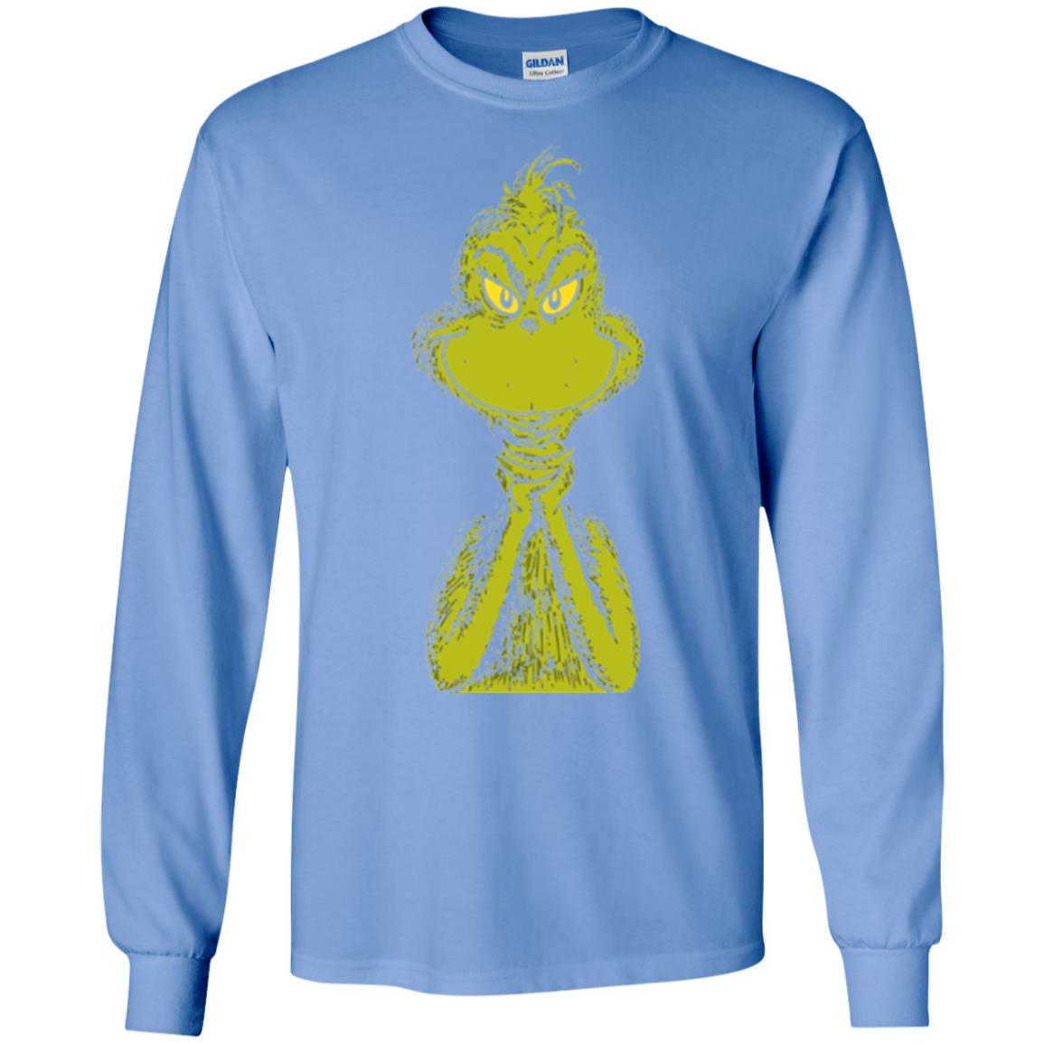 Dr. Seuss Classic Sly Grinch T-shirt Carolina Blue