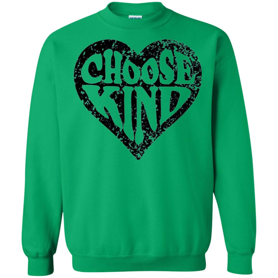Anti Bullying T-shirt Choose Kind Movement Irish Green
