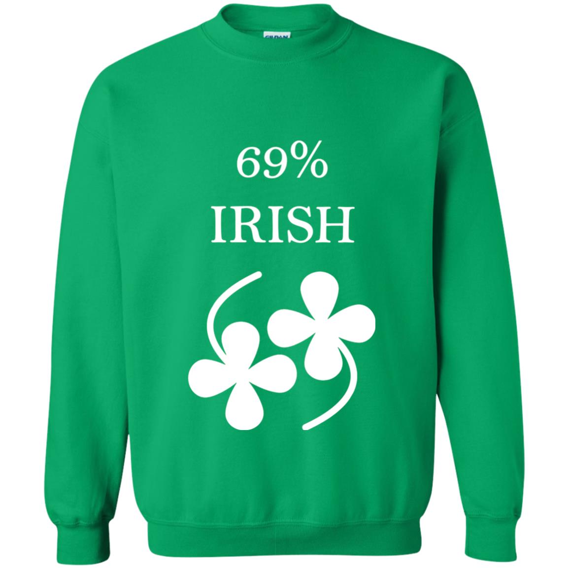 69_ Irish Funny St. Patrick_s Day T-shirt Irish Green