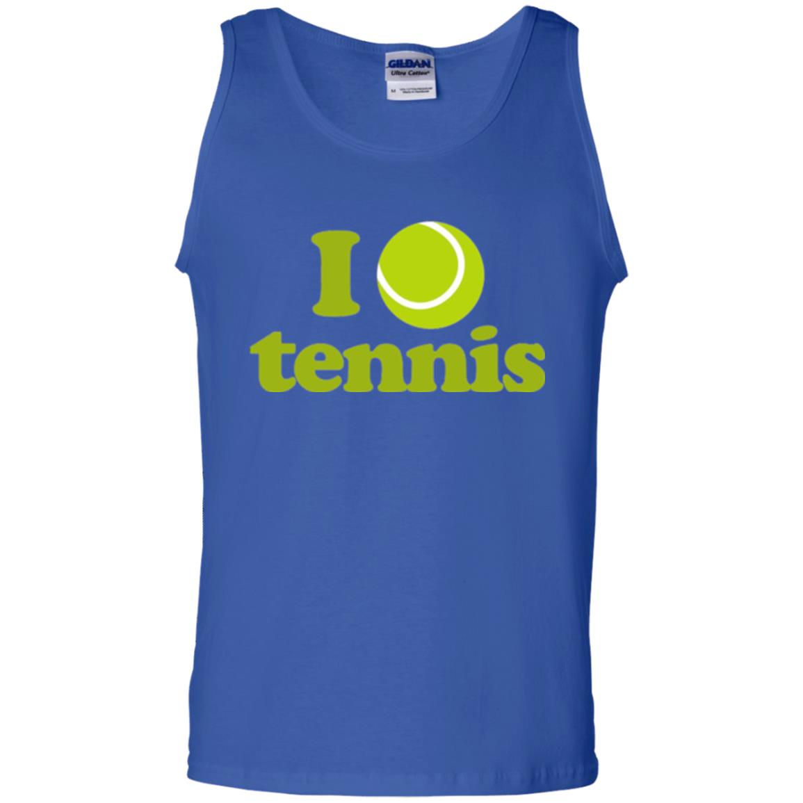 I Love Tennis T-shirt Royal